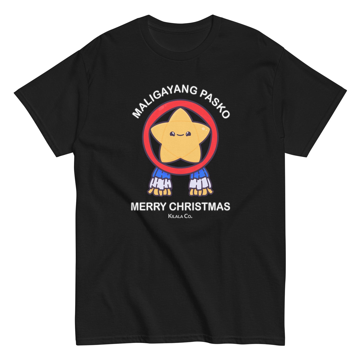 Maligayang Pasko Gold Cuties Star T-shirt (Men's)
