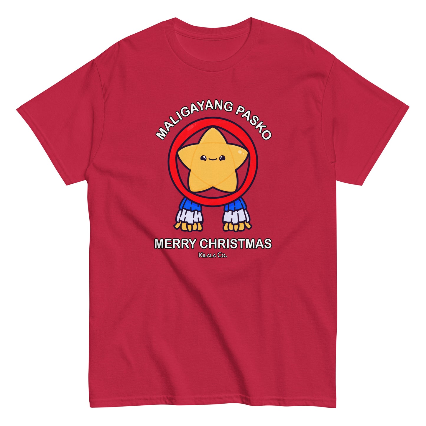 Maligayang Pasko Gold Cuties Star T-shirt (Men's)