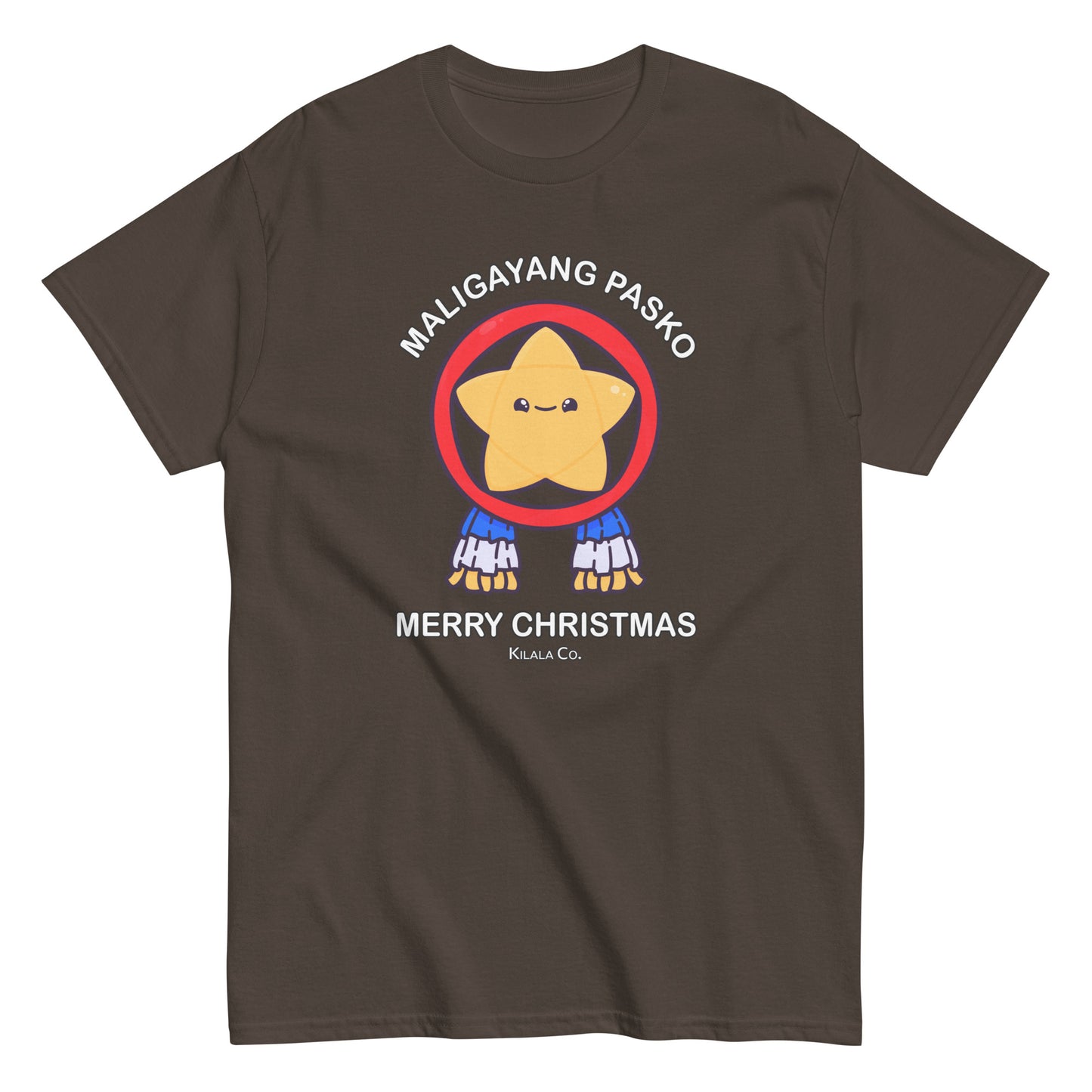 Maligayang Pasko Gold Cuties Star T-shirt (Men's)