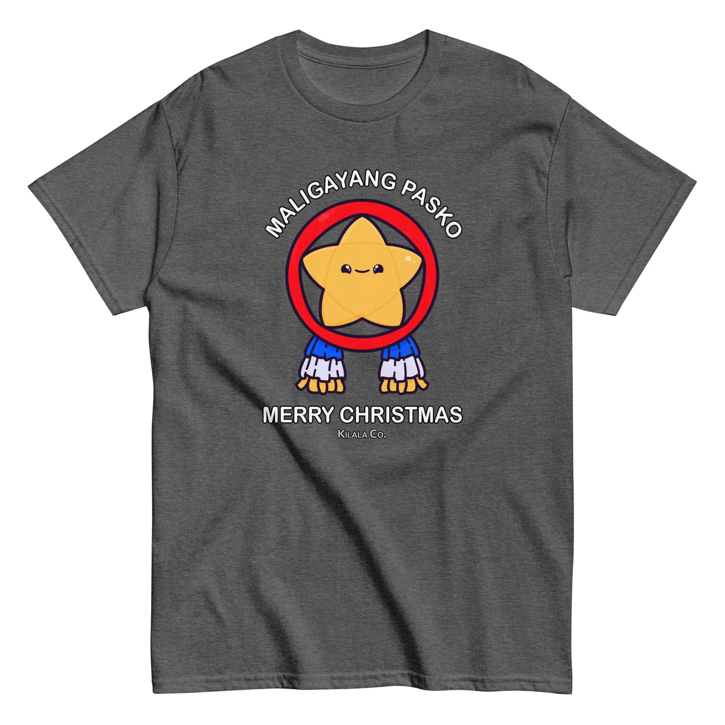 Maligayang Pasko Gold Cuties Star T-shirt (Men's)