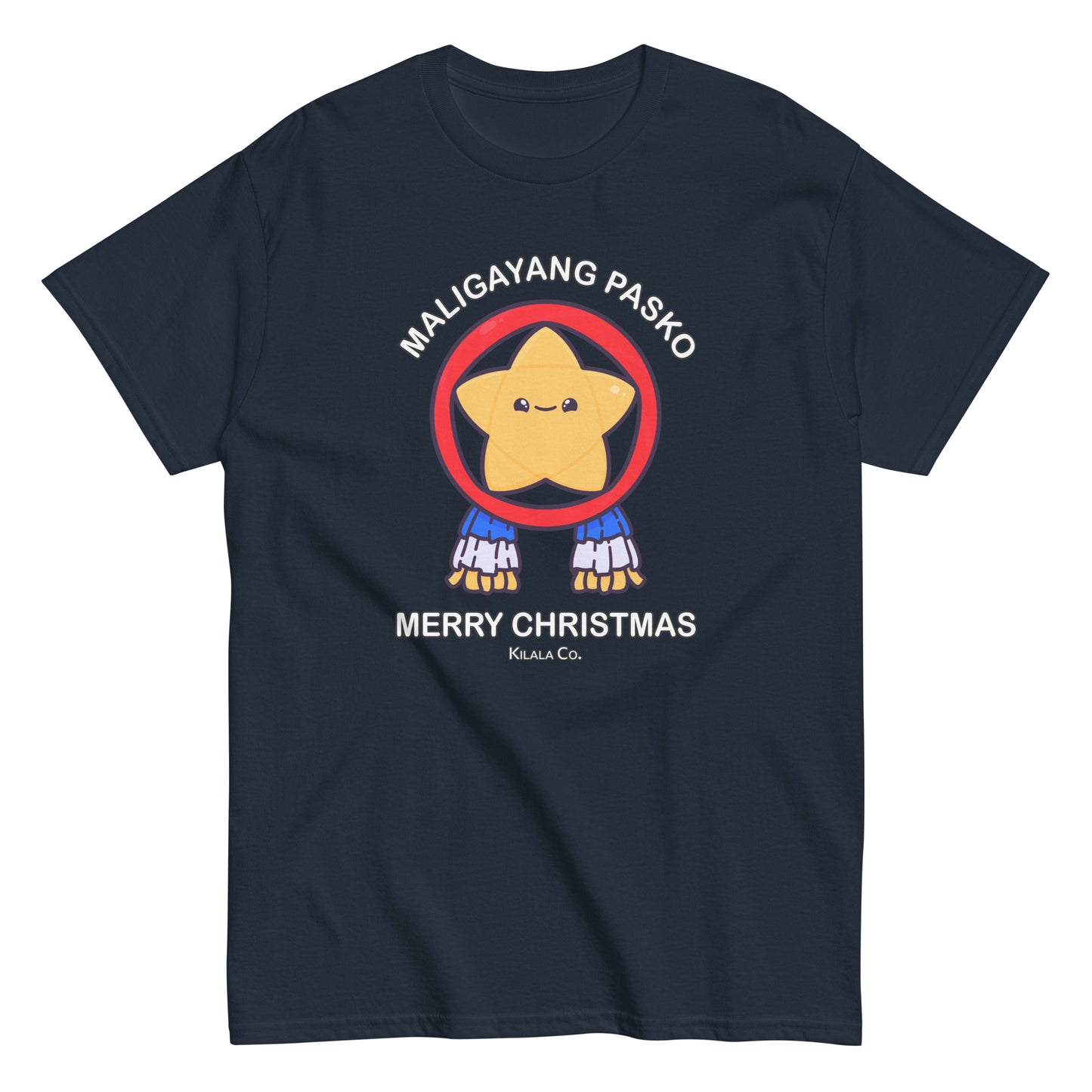 Maligayang Pasko Gold Cuties Star T-shirt (Men's)