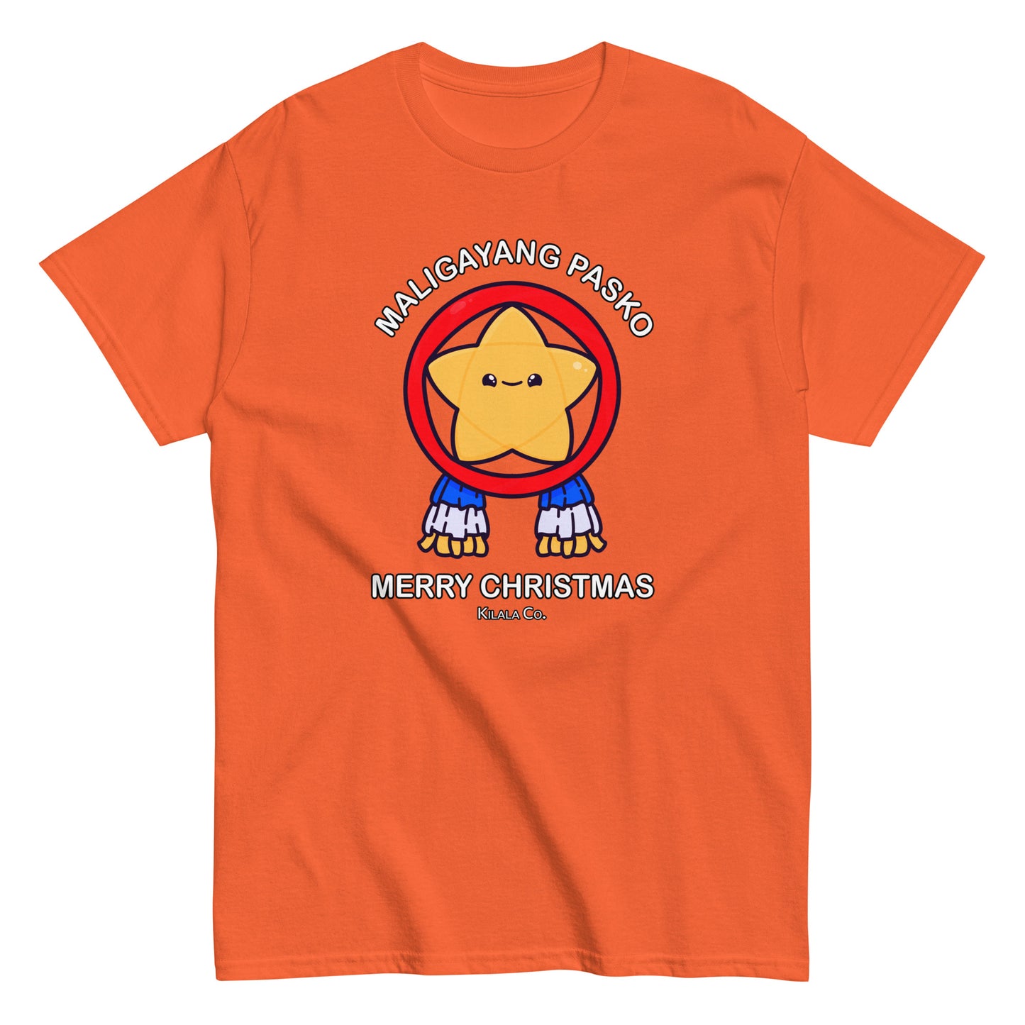 Maligayang Pasko Gold Cuties Star T-shirt (Men's)
