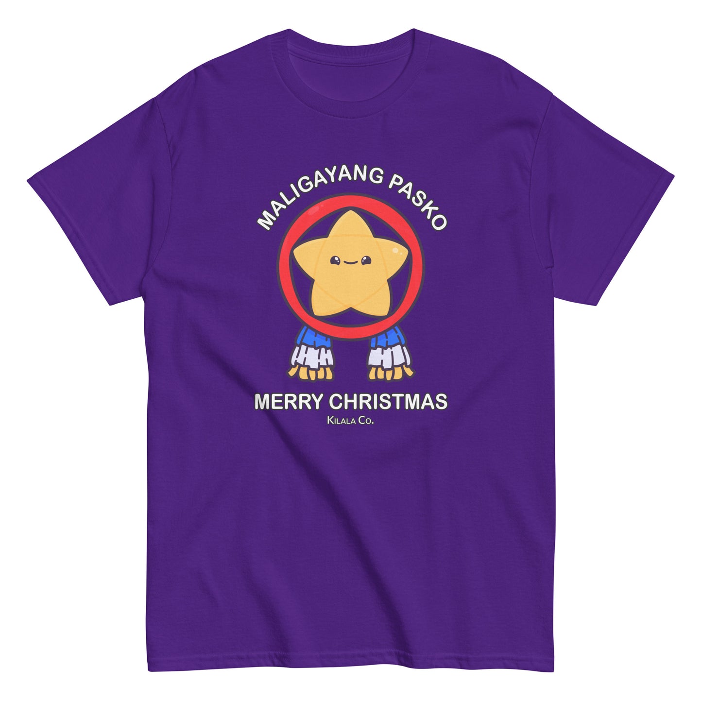 Maligayang Pasko Gold Cuties Star T-shirt (Men's)