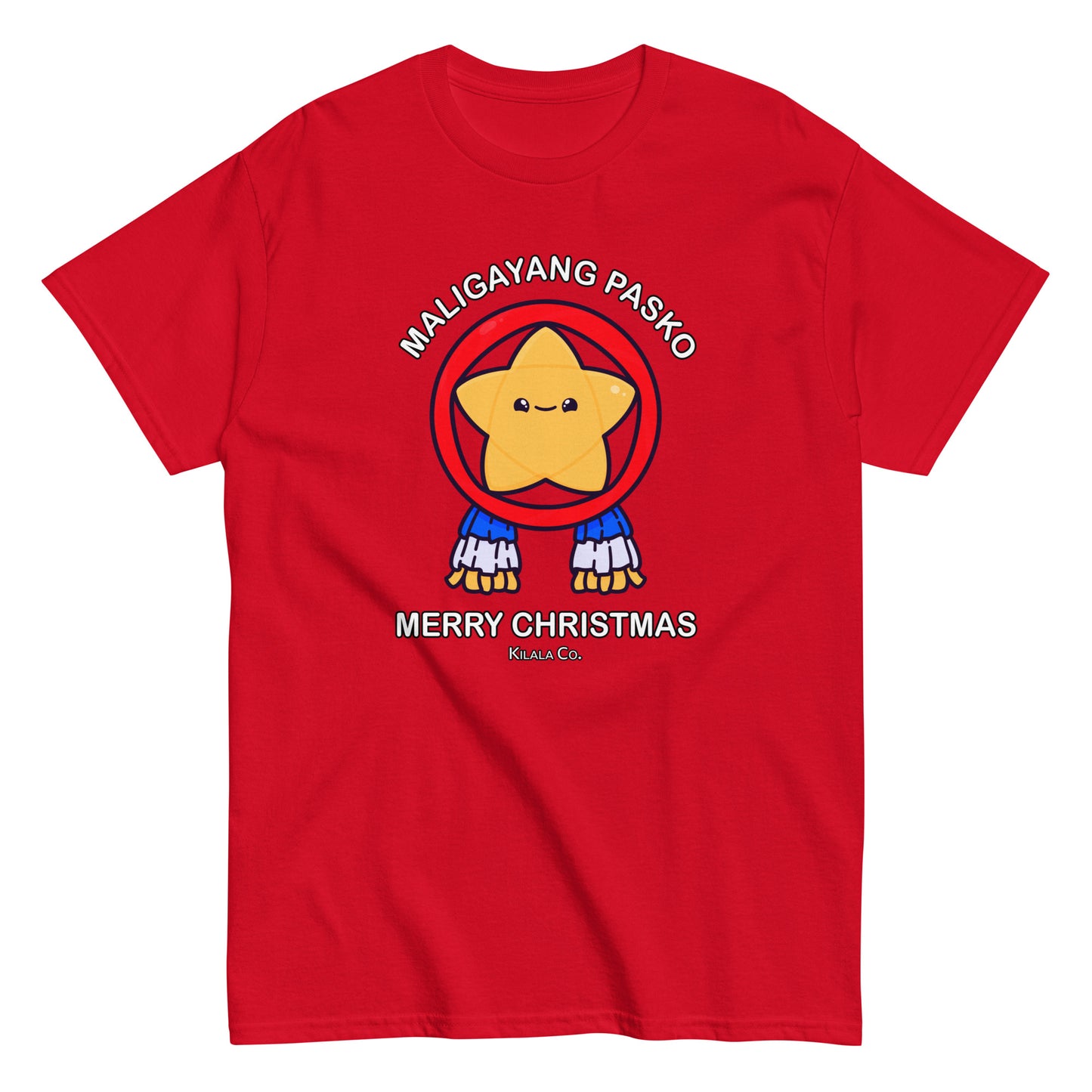 Maligayang Pasko Gold Cuties Star T-shirt (Men's)