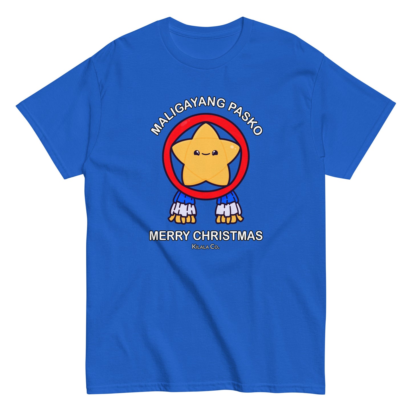 Maligayang Pasko Gold Cuties Star T-shirt (Men's)