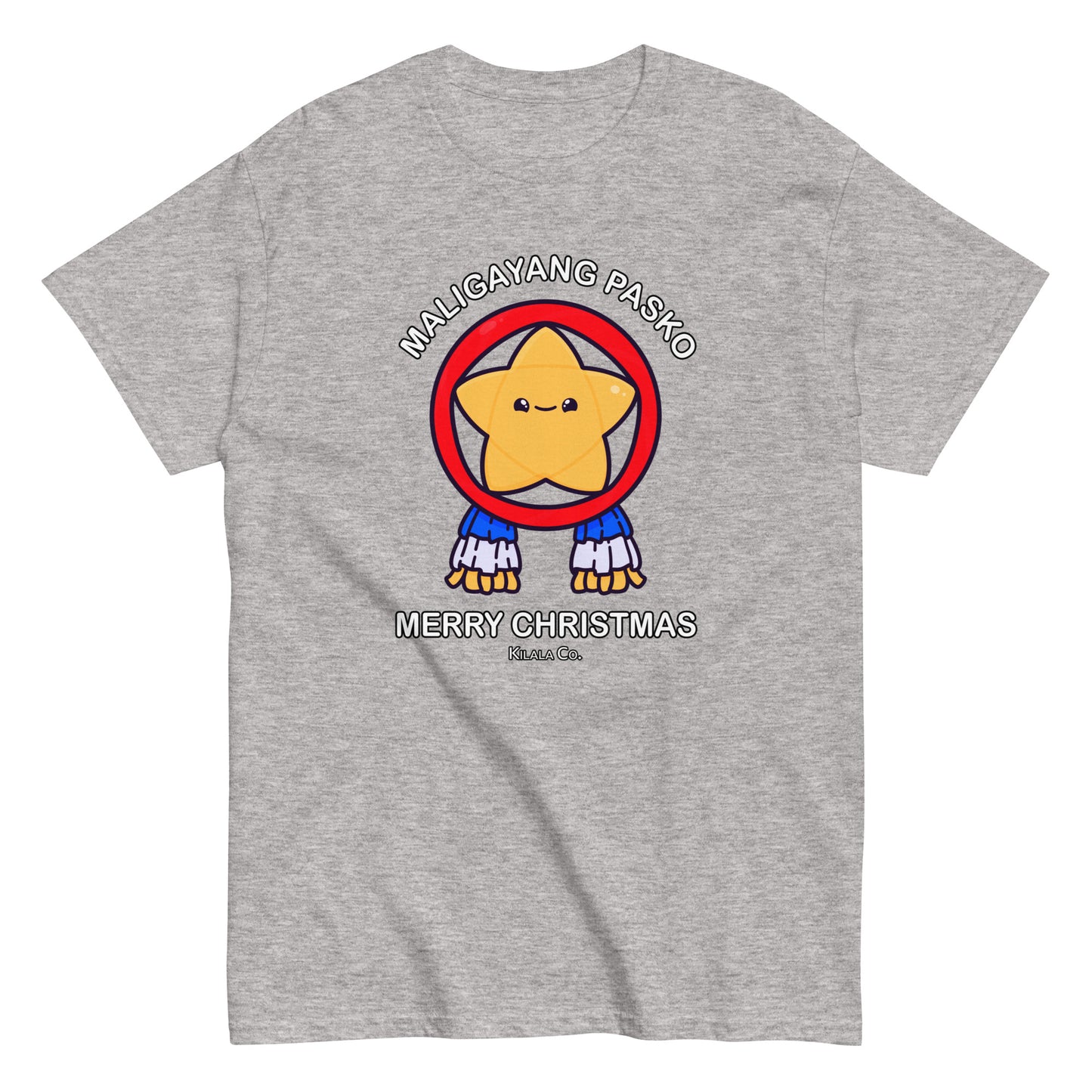 Maligayang Pasko Gold Cuties Star T-shirt (Men's)