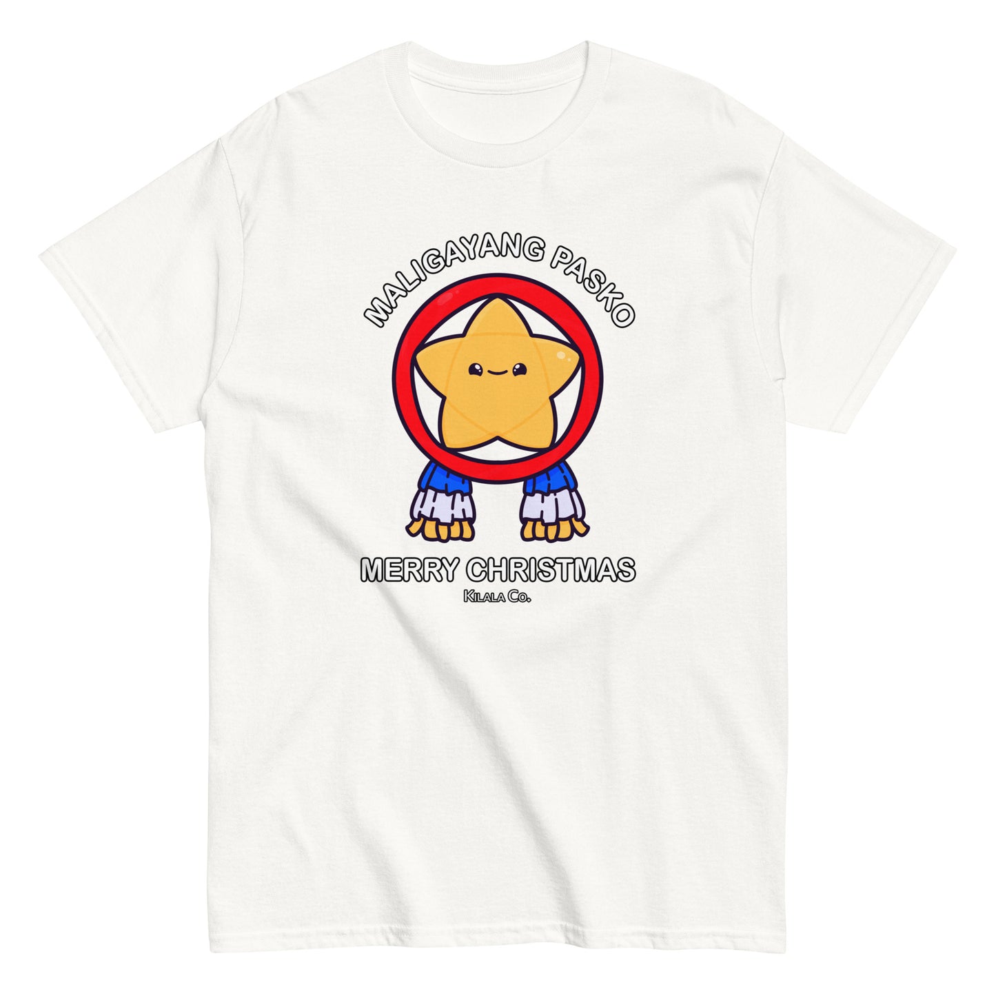 Maligayang Pasko Gold Cuties Star T-shirt (Men's)