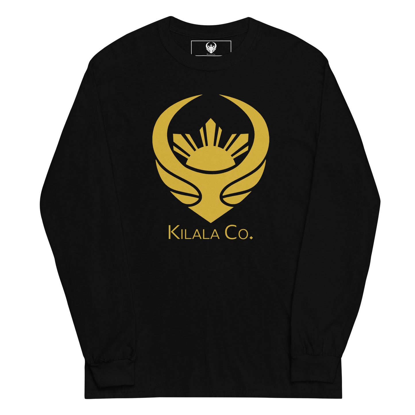 Kilala Brand Gold Eagle & Sun - Miesten pitkähihainen paita
