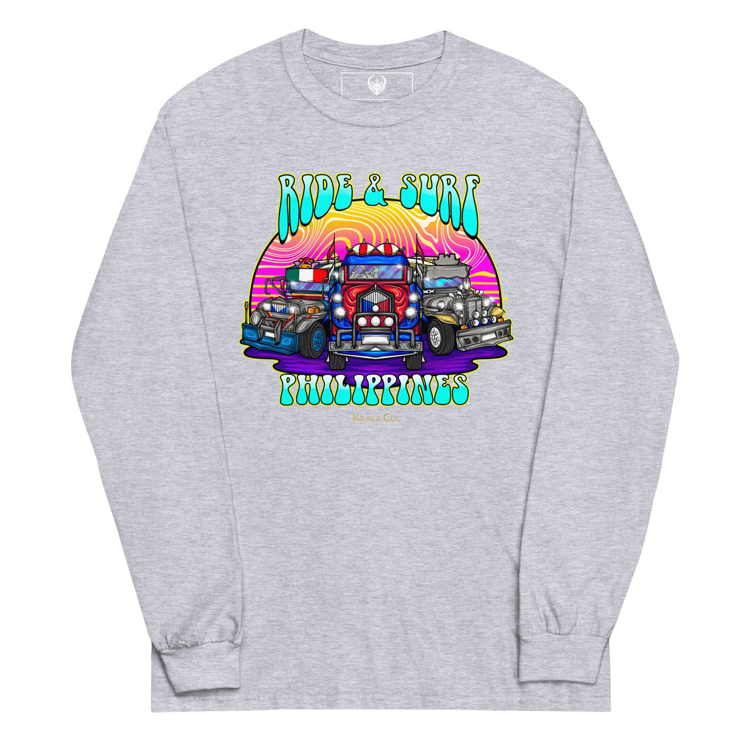 Ride & Surf Philippines Men’s Long Sleeve Shirt