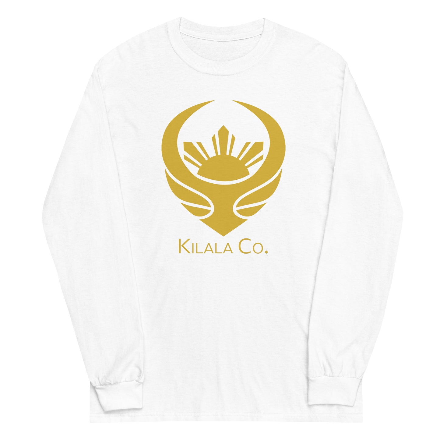 Kilala Brand Gold Eagle & Sun - Miesten pitkähihainen paita