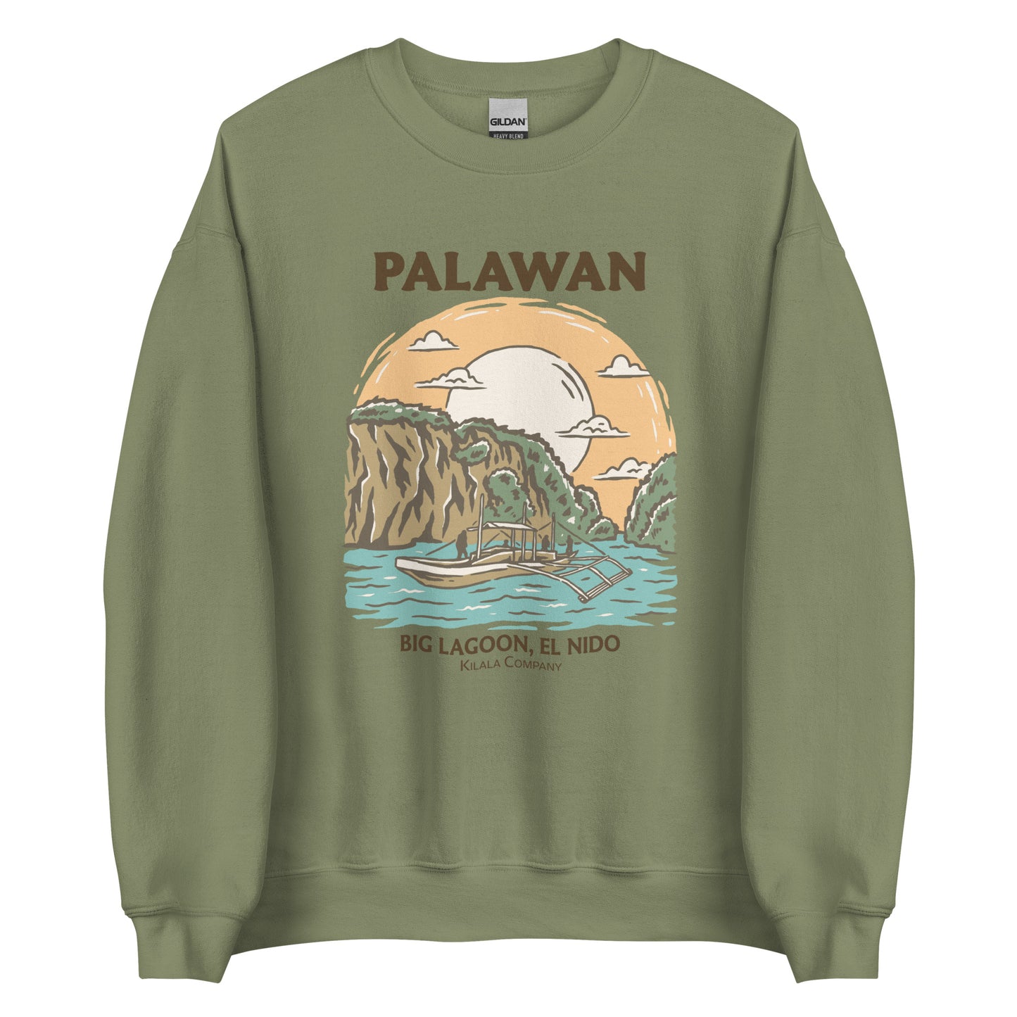 Palawan Big Lagoon Sweatshirt (Unisex)
