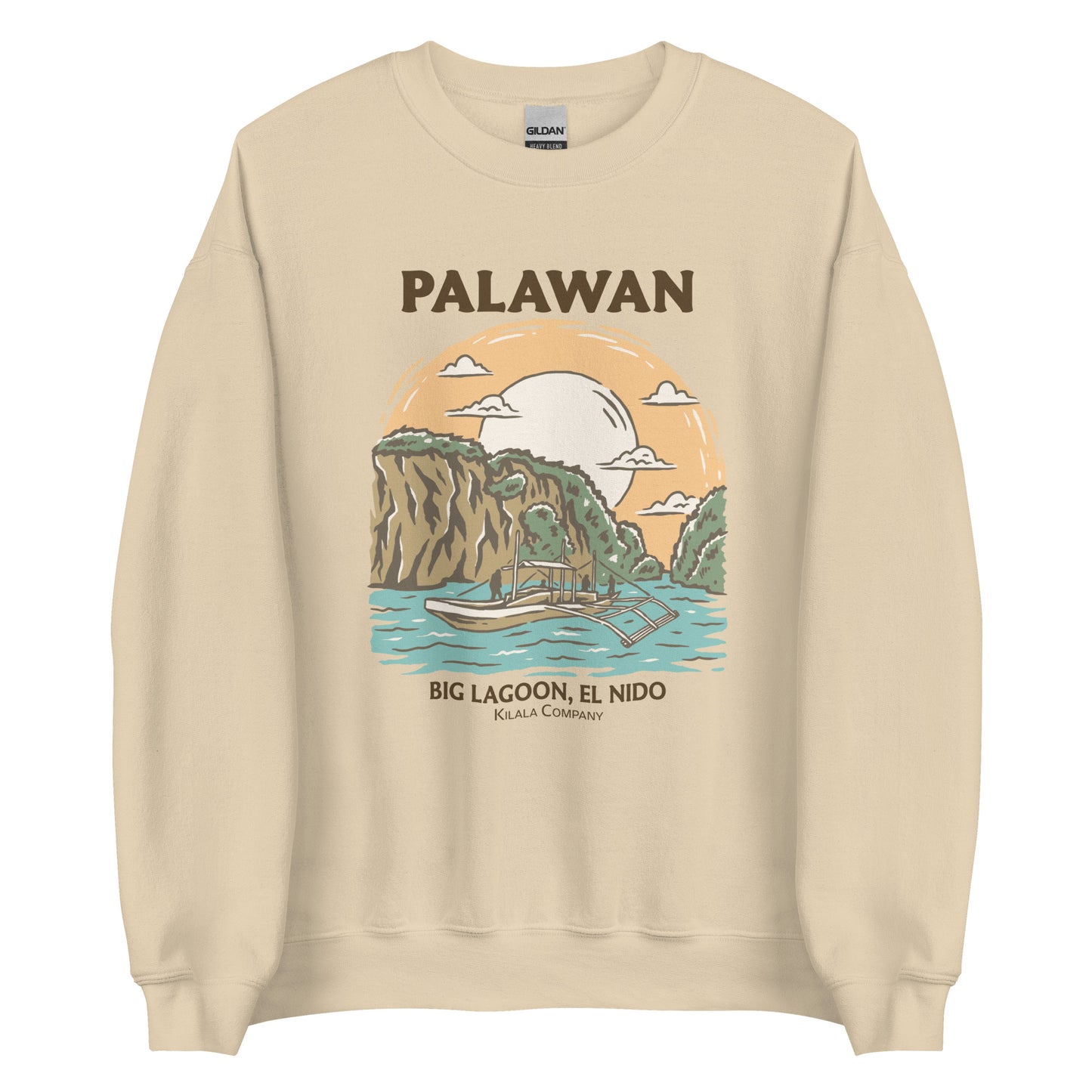 Palawan Big Lagoon Sweatshirt (Unisex)