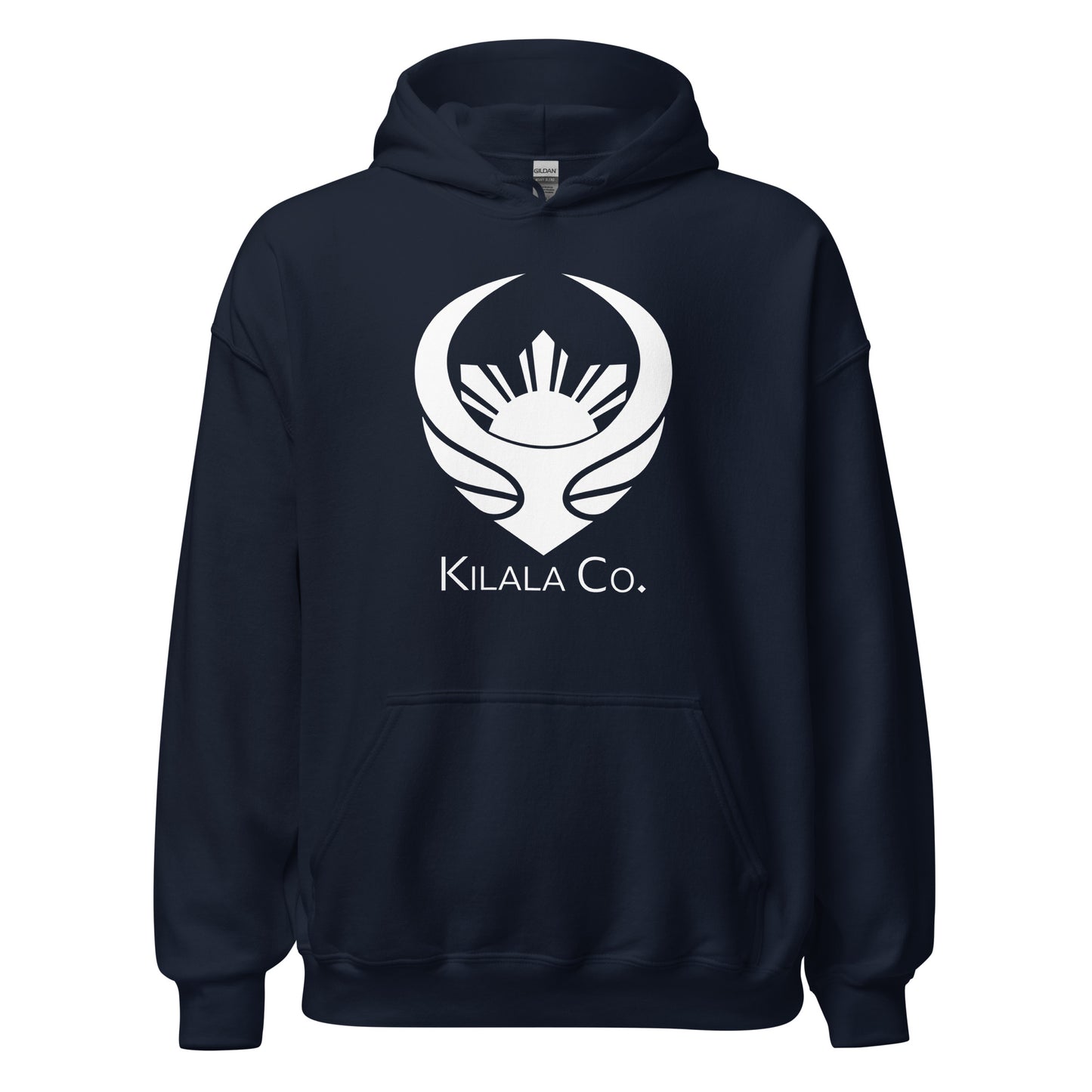 Kilala Co. Brand Hoodie White Logo - Adult (Unisex)