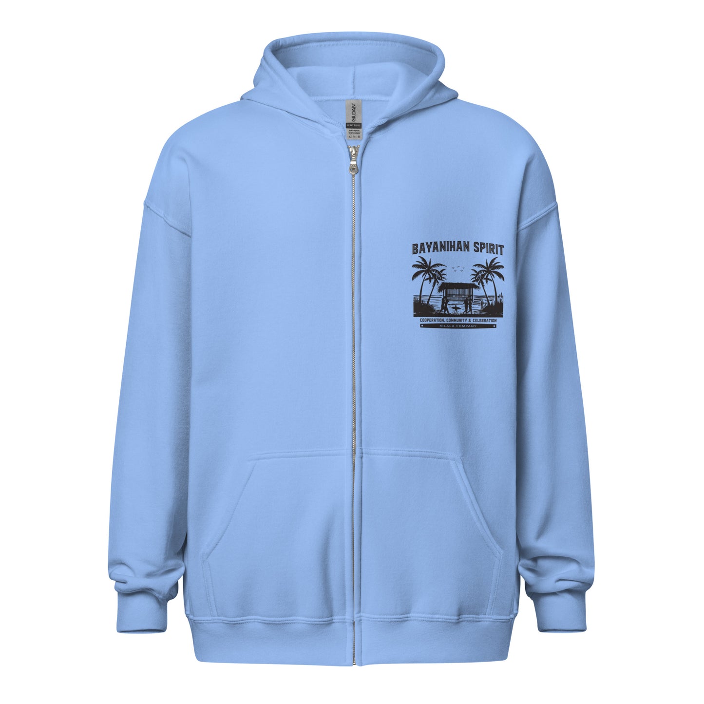 Bayanihan Spirit Zip Hoodie (Unisex)