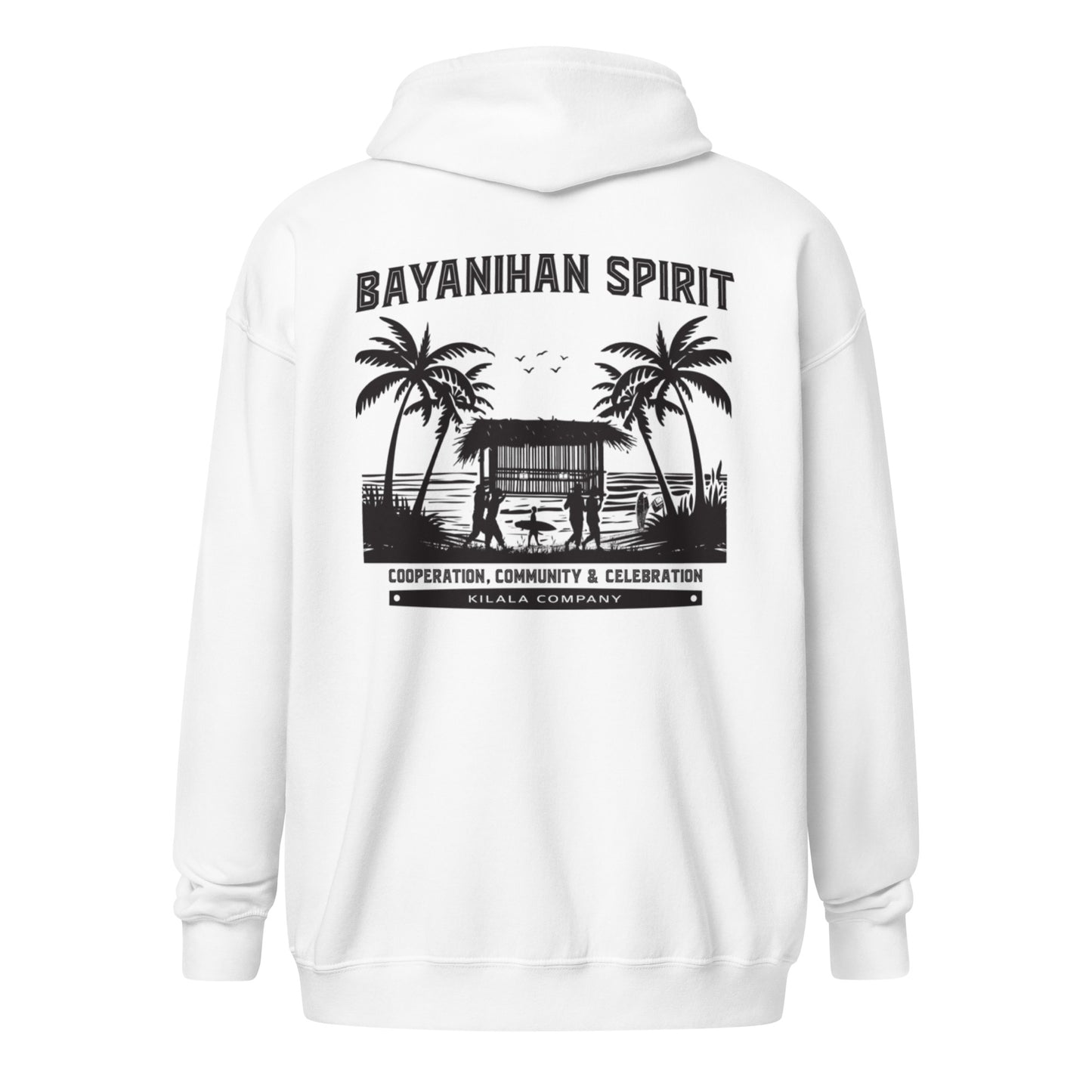 Bayanihan Spirit Zip Hoodie (Unisex)