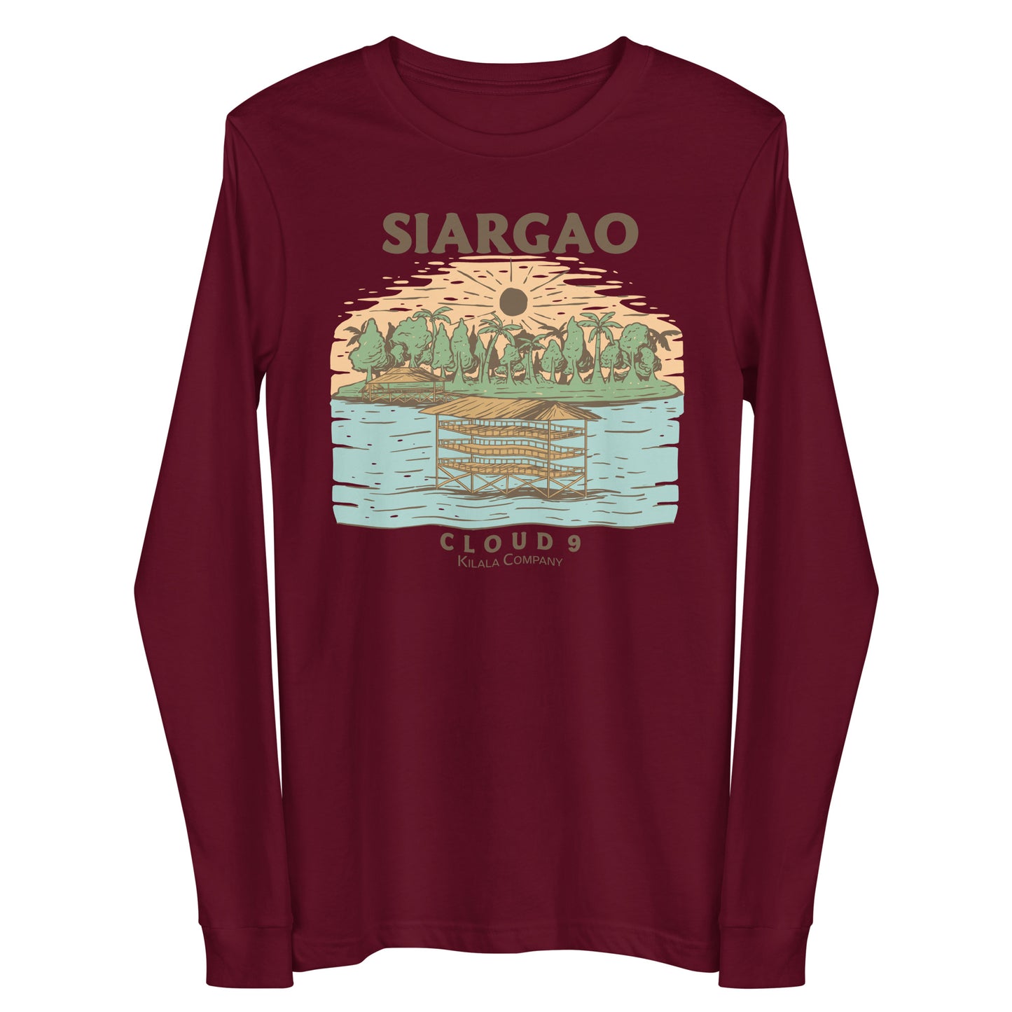 Siargao Cloud 9 Unisex Long Sleeve Tee