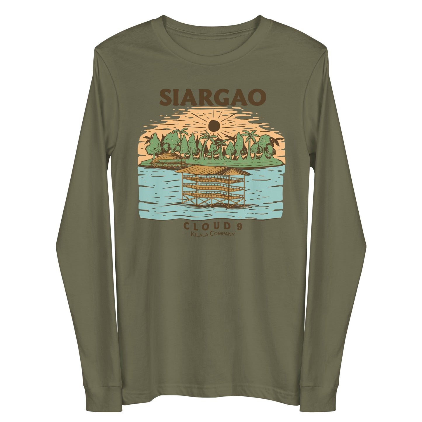 Siargao Cloud 9 Unisex Long Sleeve Tee