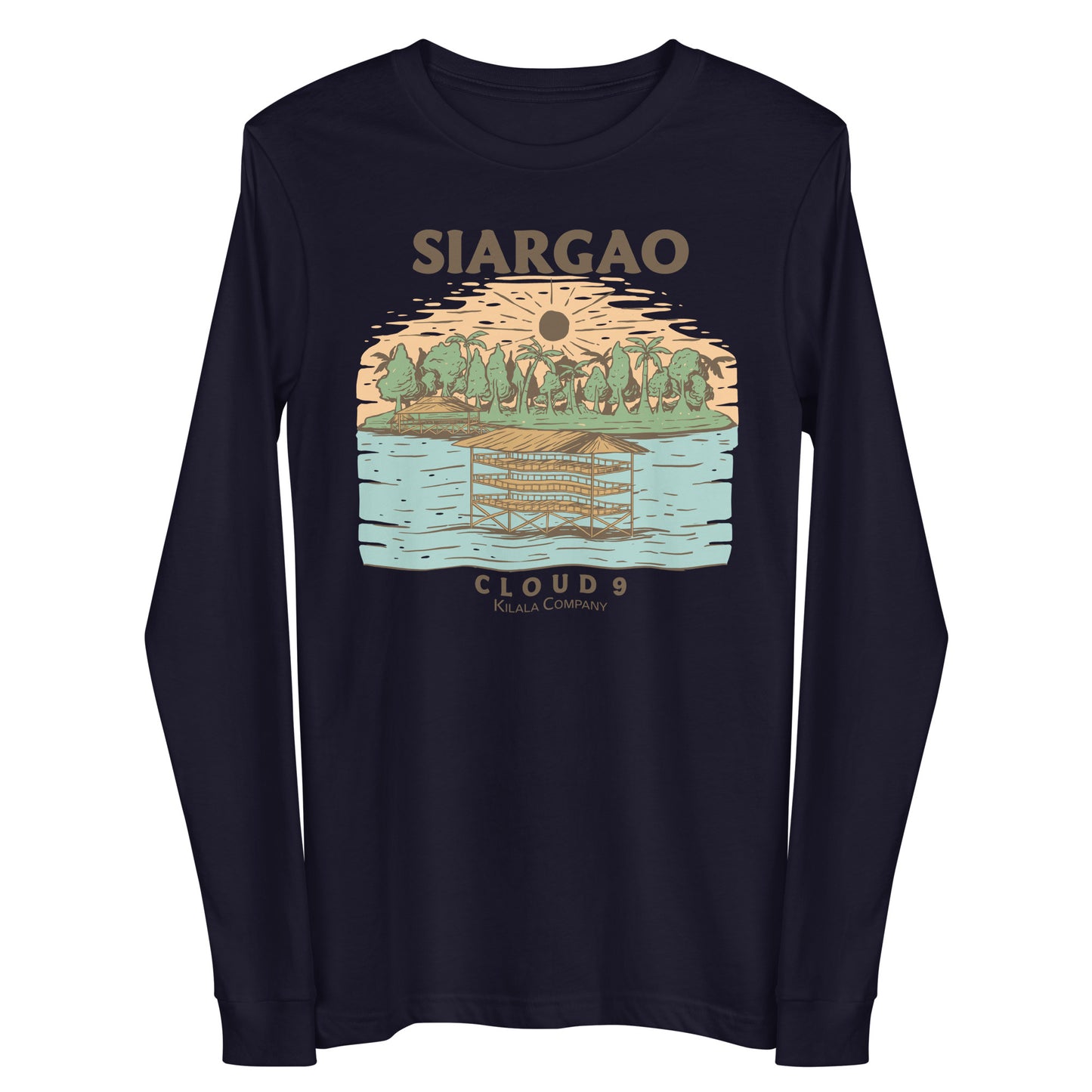 Siargao Cloud 9 Unisex Long Sleeve Tee