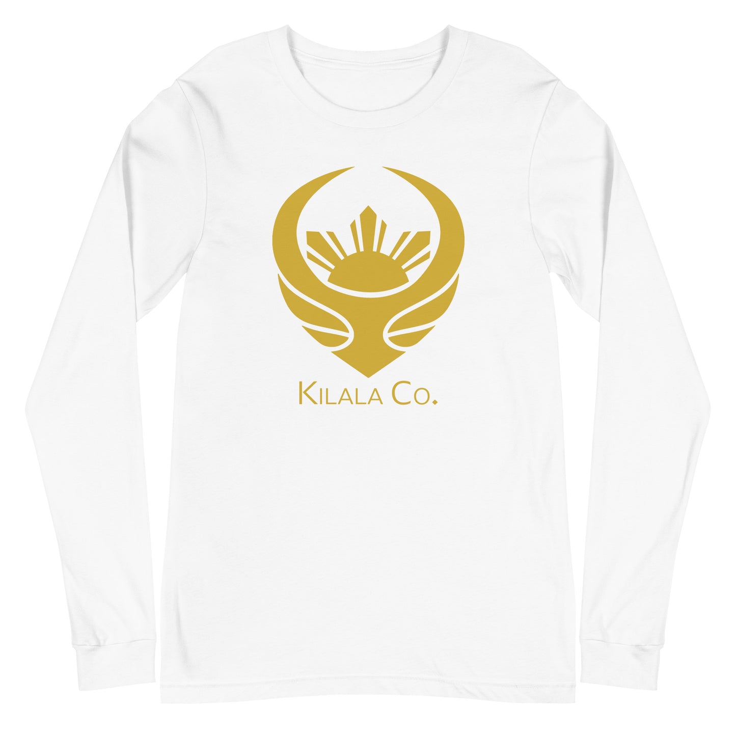 Kilala Brand Gold Eagle & Sun - Women's Long Sleeve Tee