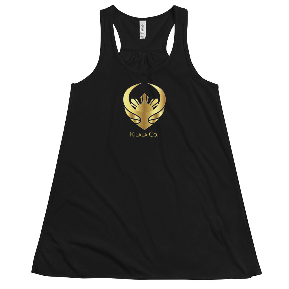 Naisten Flowy Racerback Tank