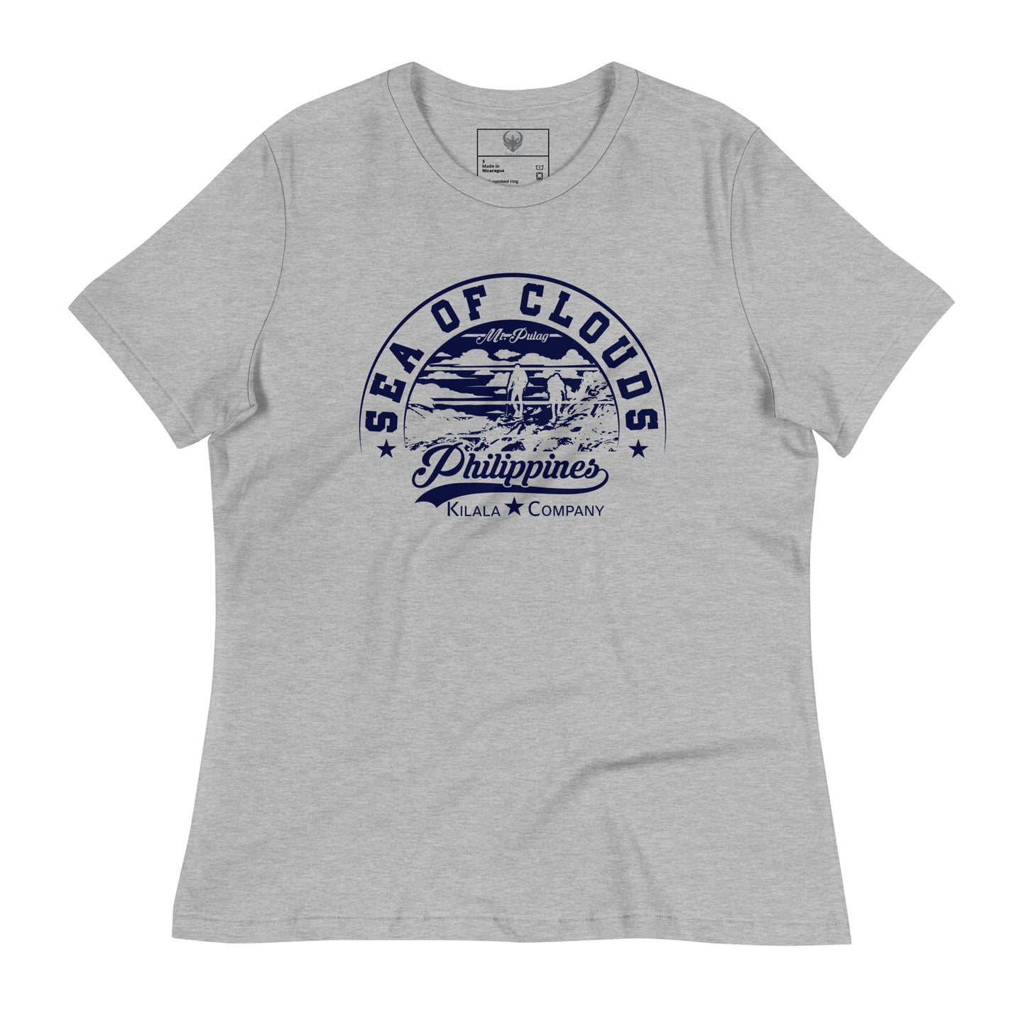 Entspanntes T-Shirt „Sea of Clouds“ (Damen)