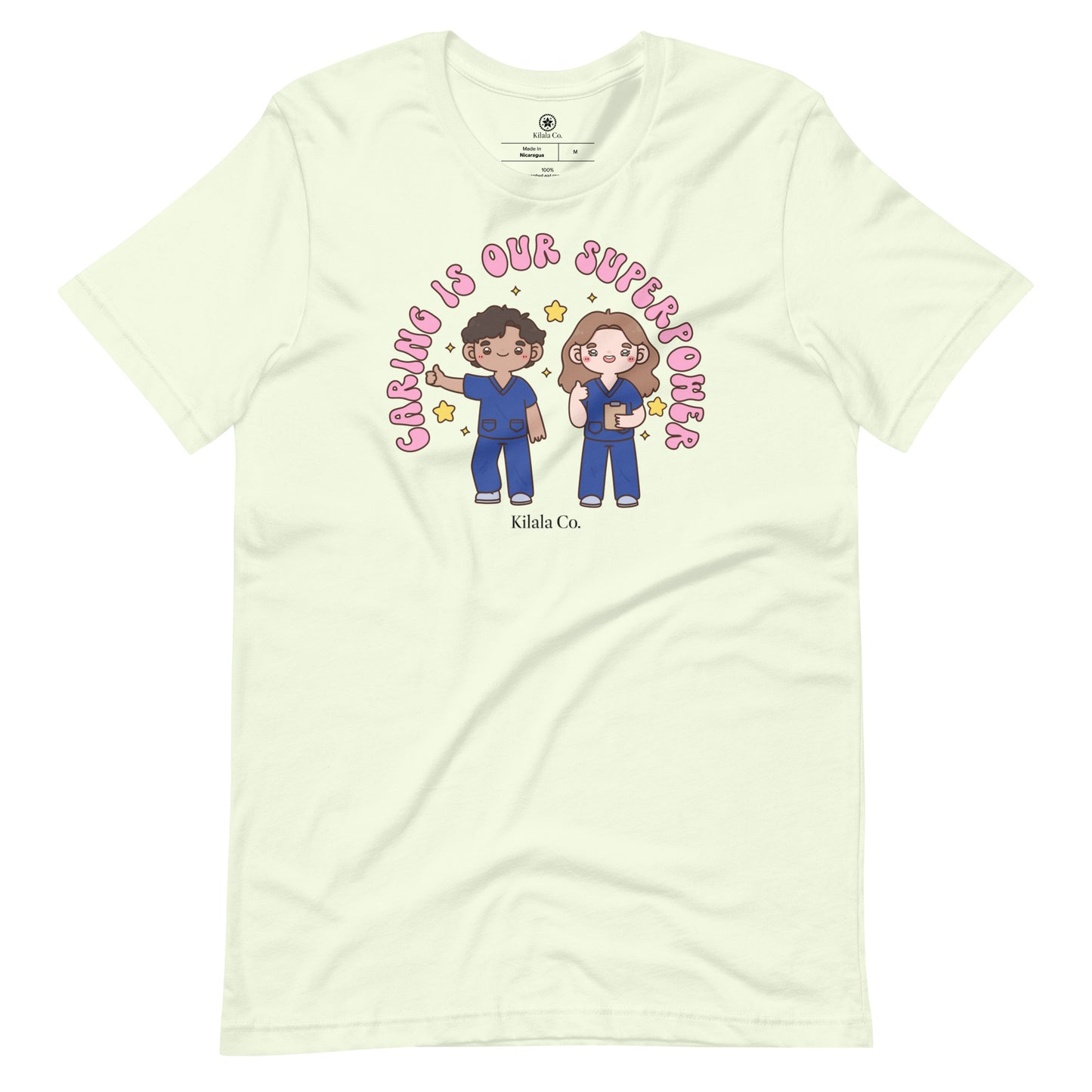 Nurses - Caring is our Superpower (Unisex t-shirt)