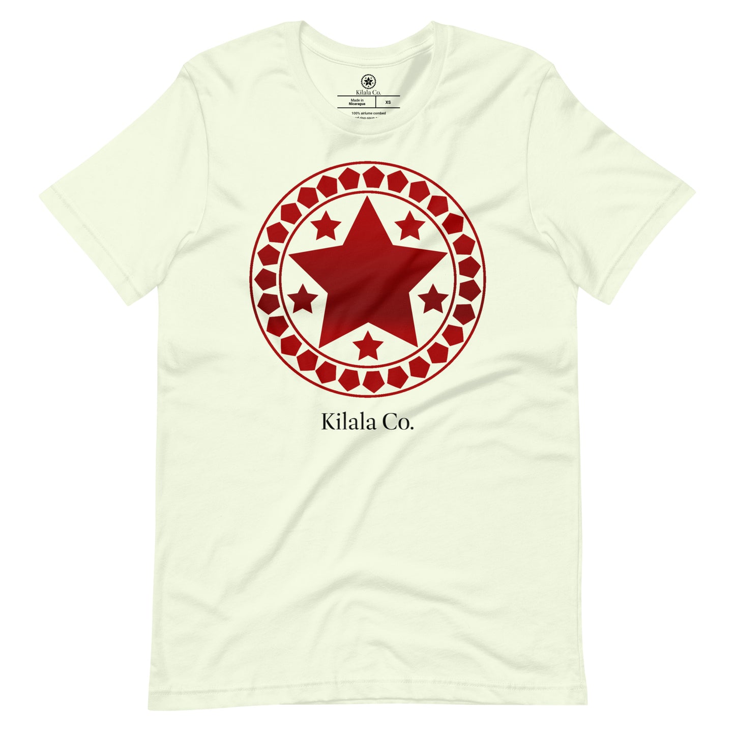 Philippines Ornamental Lantern (Christmas Parol) T-shirt - Red Gradient (Unisex)