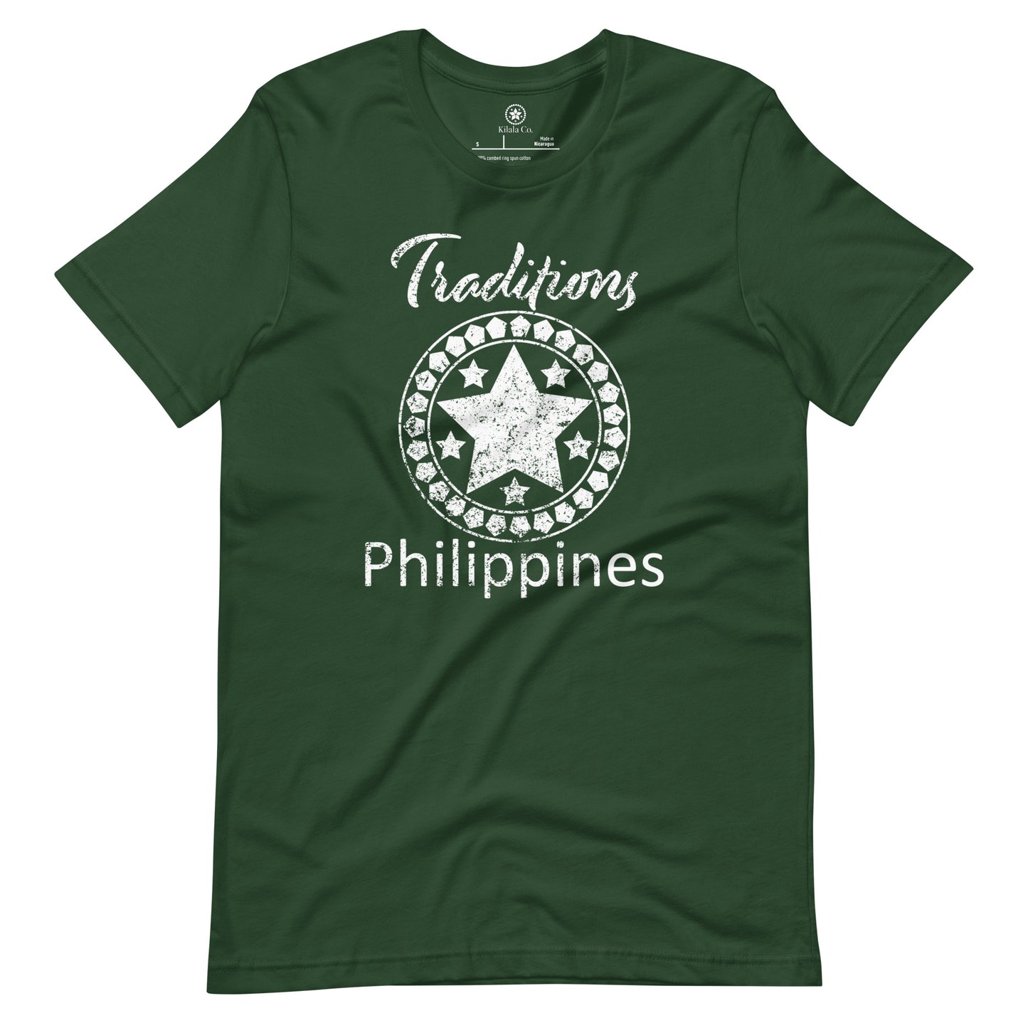 Philippines Ornamental Lantern (Christmas Parol) T-shirt - Traditions Distressed (Unisex)