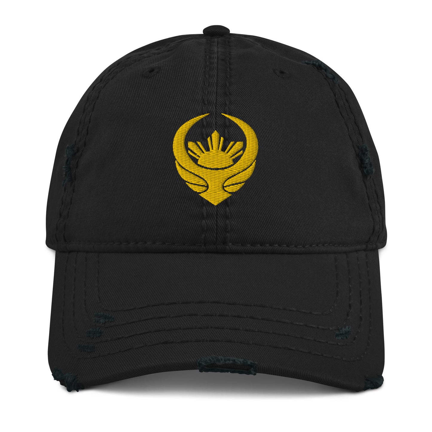 Kilala Company Distressed Cap - Golden Eagle &amp; Sun