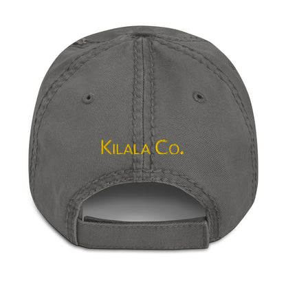 Kilala Company Distressed Cap - Golden Eagle &amp; Sun