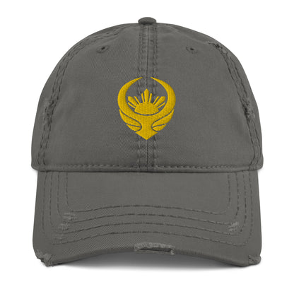 Kilala Company Distressed Cap - Golden Eagle &amp; Sun