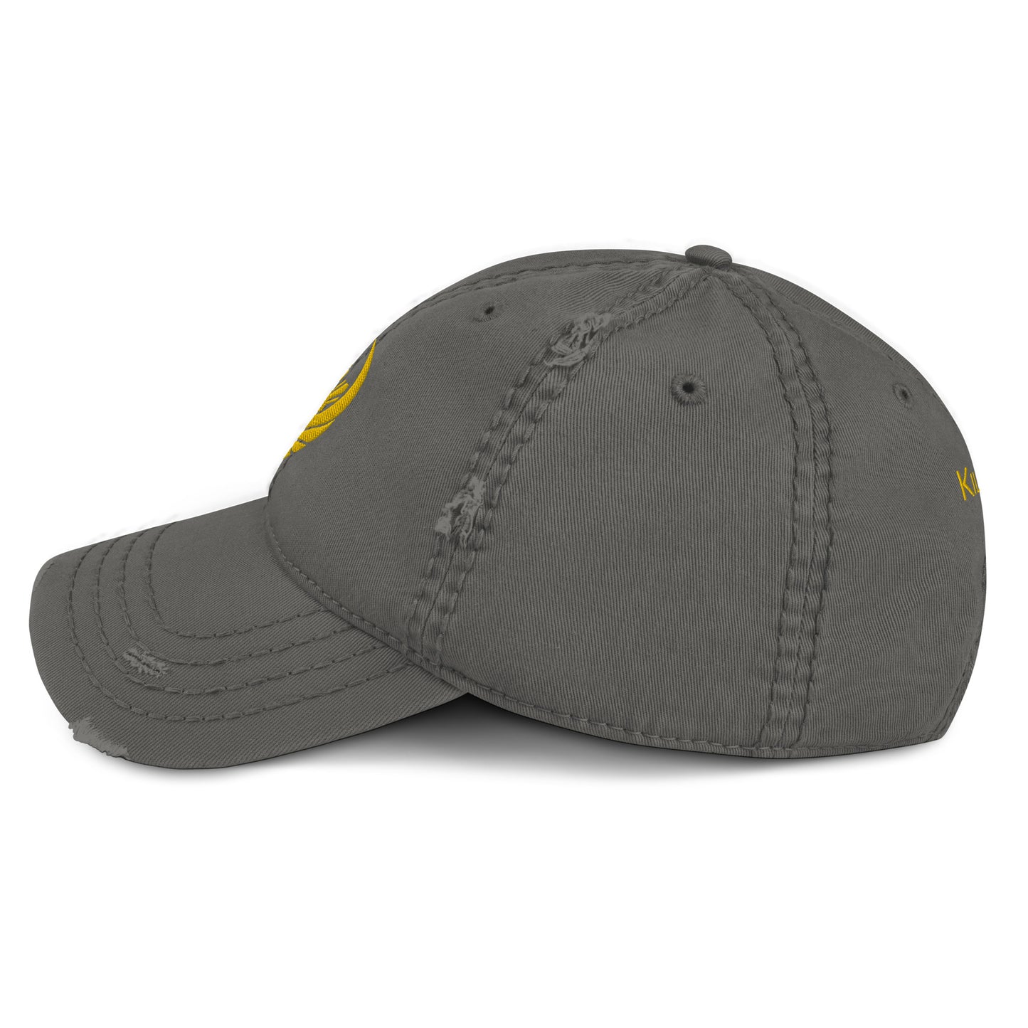 Kilala Company Distressed Cap - Golden Eagle &amp; Sun