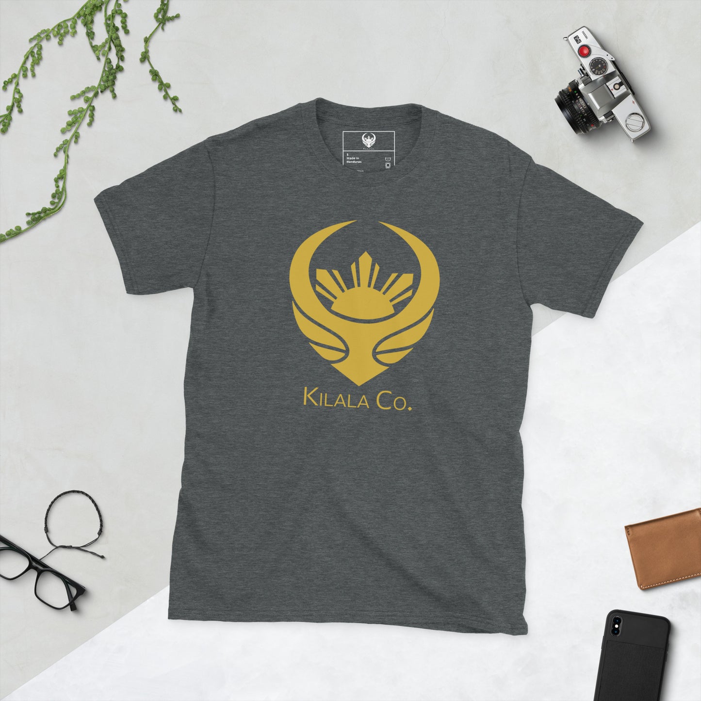 Kilala Co. Brand Short-Sleeve Unisex T-Shirt - Gold Logo