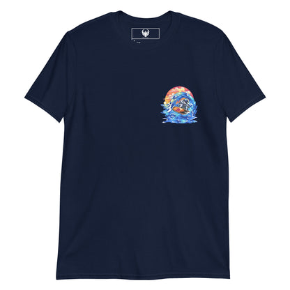 Kurzärmeliges Unisex-T-Shirt „Inner Space“