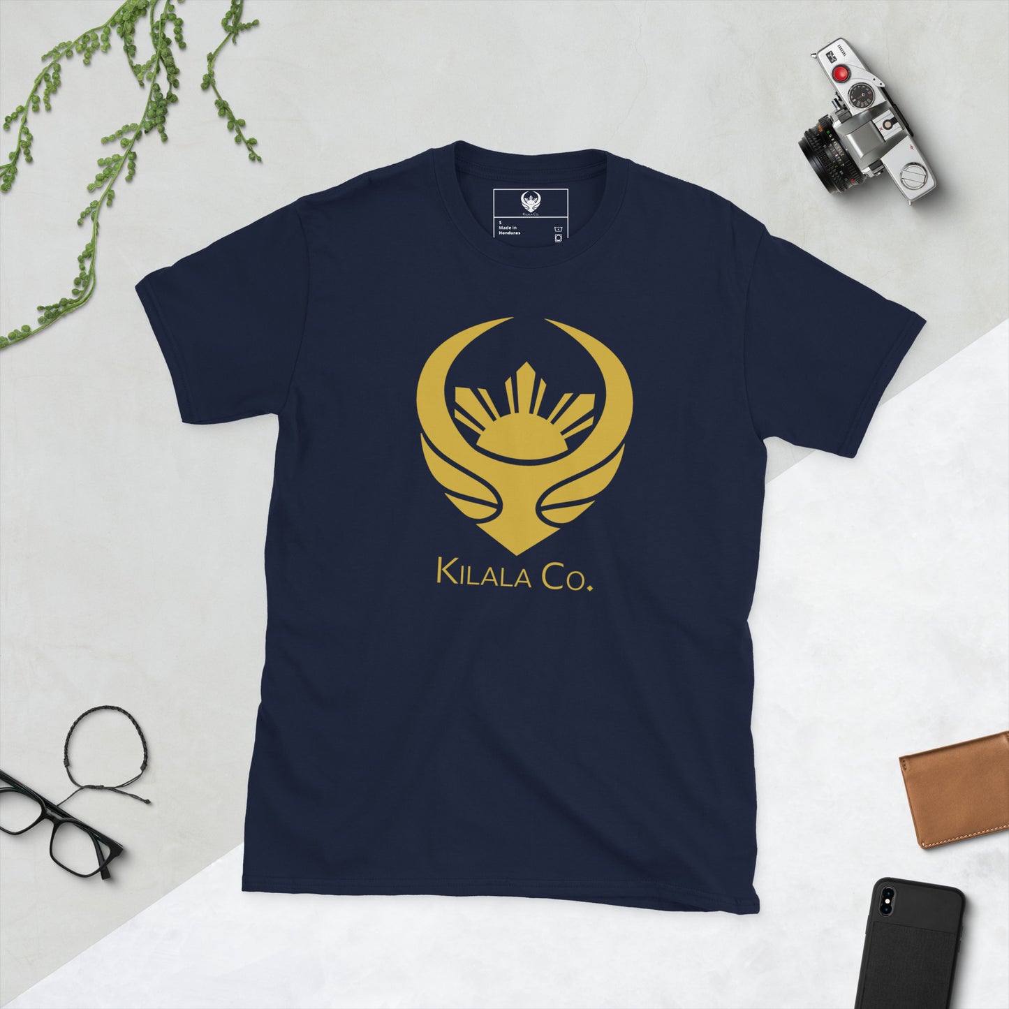 Kilala Co. Brand Short-Sleeve Unisex T-Shirt - Gold Logo