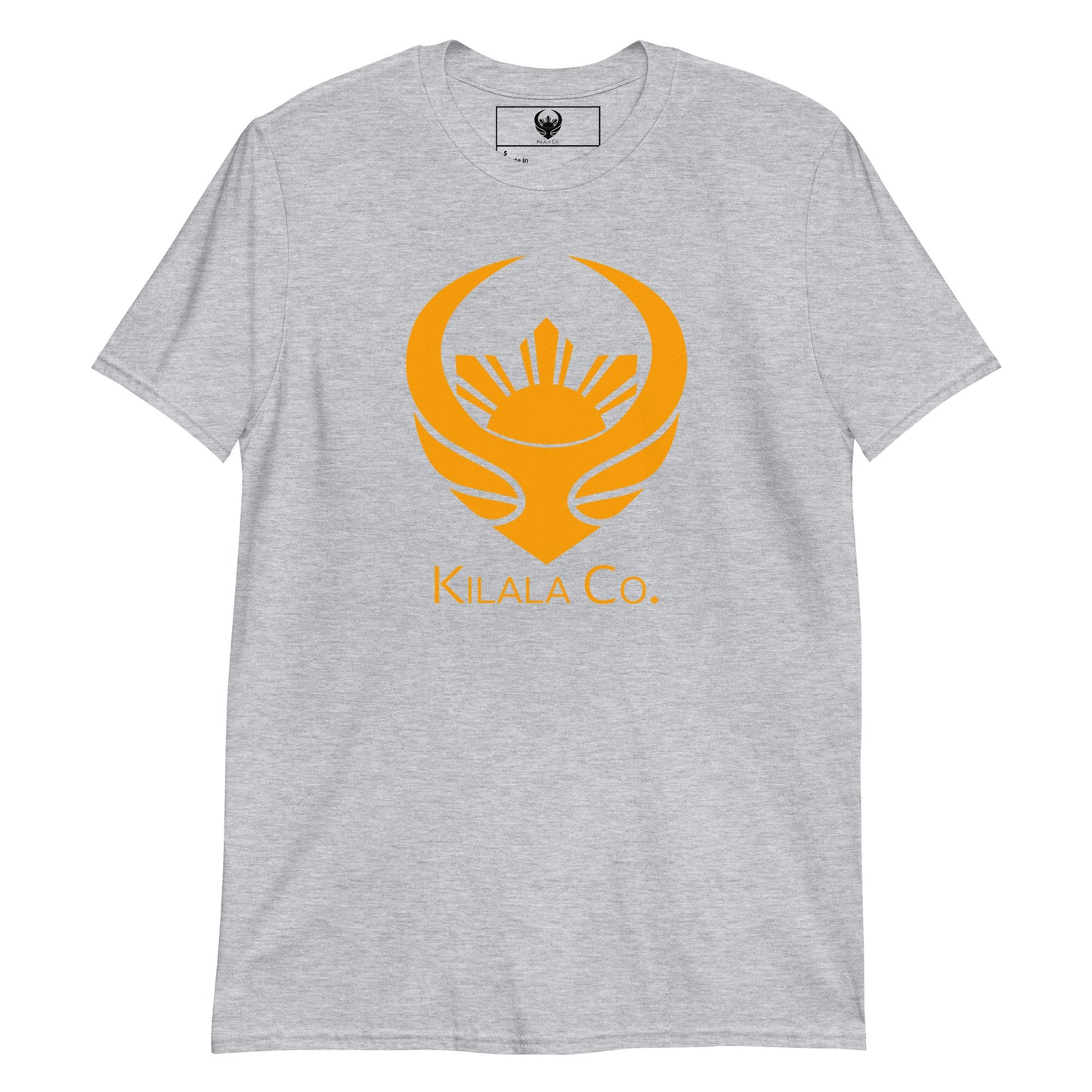 Kilala Co. Brand Kurzärmliges Unisex-T-Shirt - Goldenes Logo