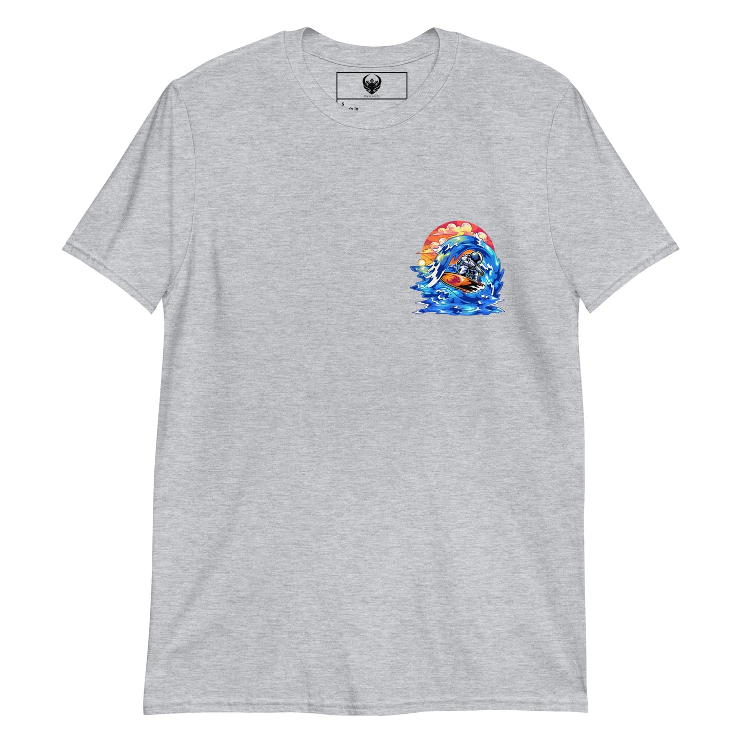 Kurzärmeliges Unisex-T-Shirt „Inner Space“