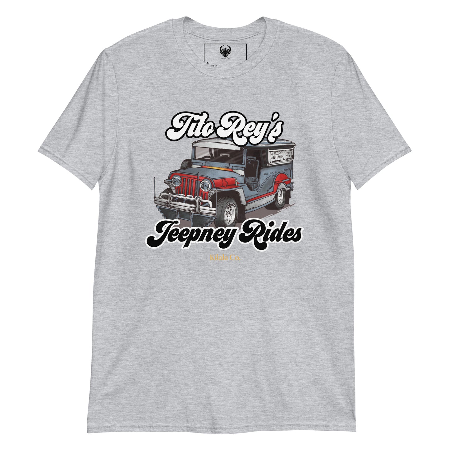 Tito Reyn Jeepney Rides lyhythihainen unisex T-paita (2023)