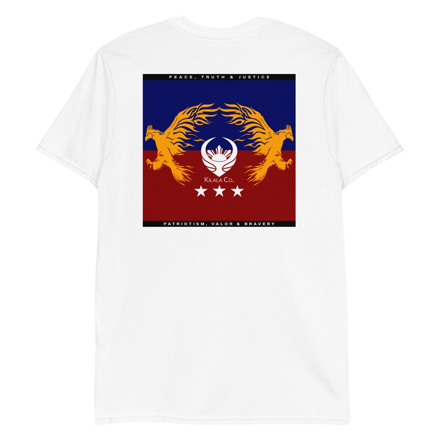 Philippine Eagle and Flag Short-Sleeve Unisex T-Shirt