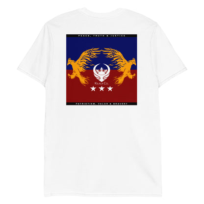 Philippine Eagle and Flag Short-Sleeve Unisex T-Shirt