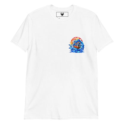 Kurzärmeliges Unisex-T-Shirt „Inner Space“