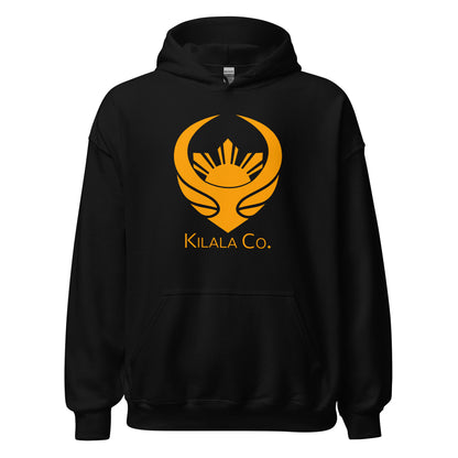 Kilala Co. Brand Hoodie Gold Logo - Adult (Unisex)