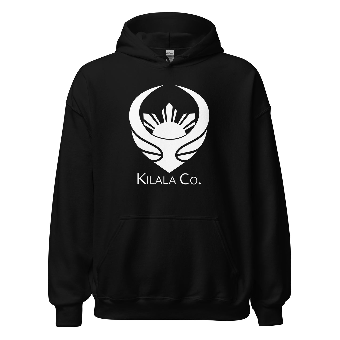 Kilala Co. Brand Kapuzenpullover mit weißem Logo – Erwachsene (Unisex)