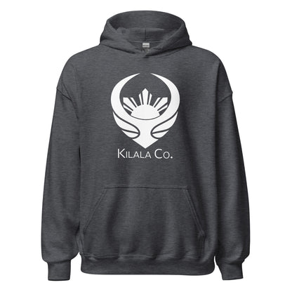 Kilala Co. Brand Kapuzenpullover mit weißem Logo – Erwachsene (Unisex)