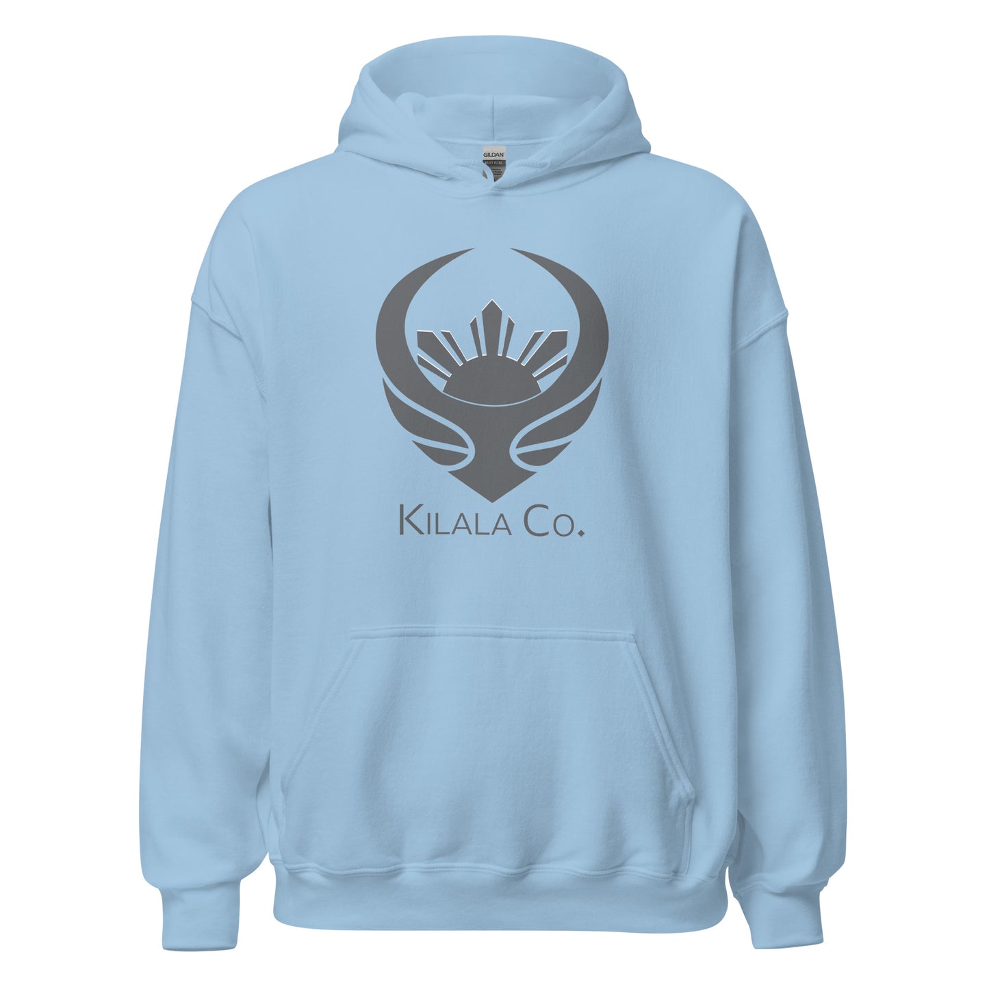 Kilala Co. Brand Hoodie Grey Logo - Adult (Unisex)