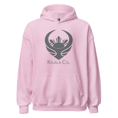 Kilala Co. Brand Kapuzenpullover mit grauem Logo – Erwachsene (Unisex)