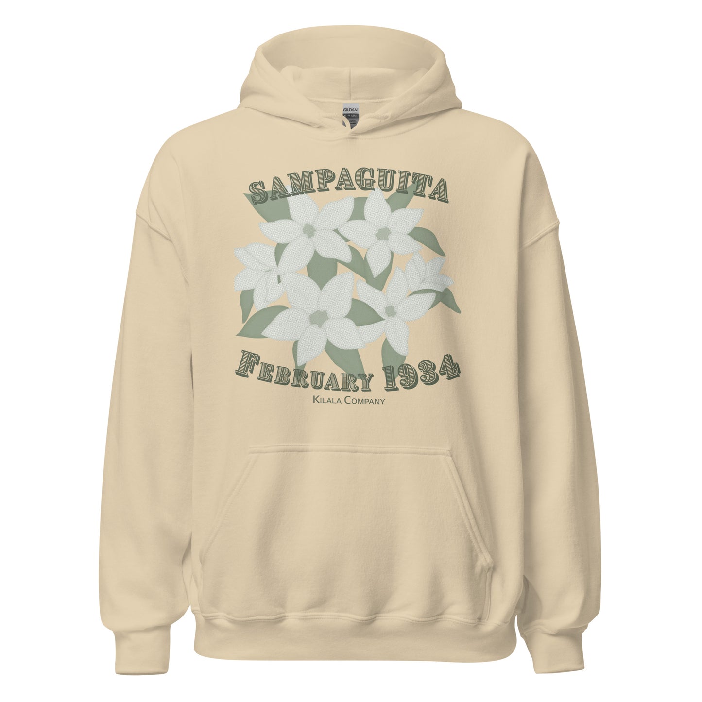 Sampaguita National Flower Helmikuu 1934 Unisex-huppari