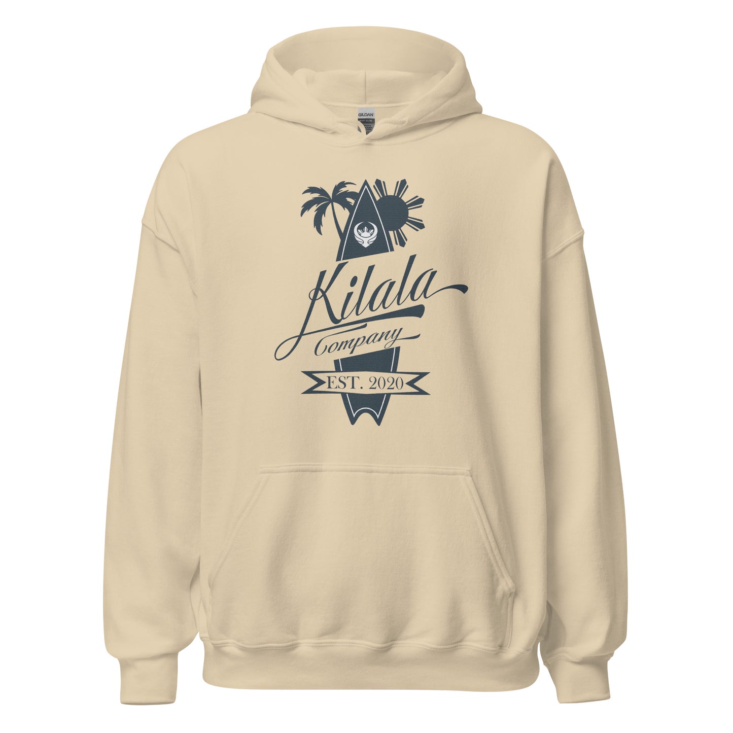 Kilala Company Surf Life (Unisex-Kapuzenpullover)