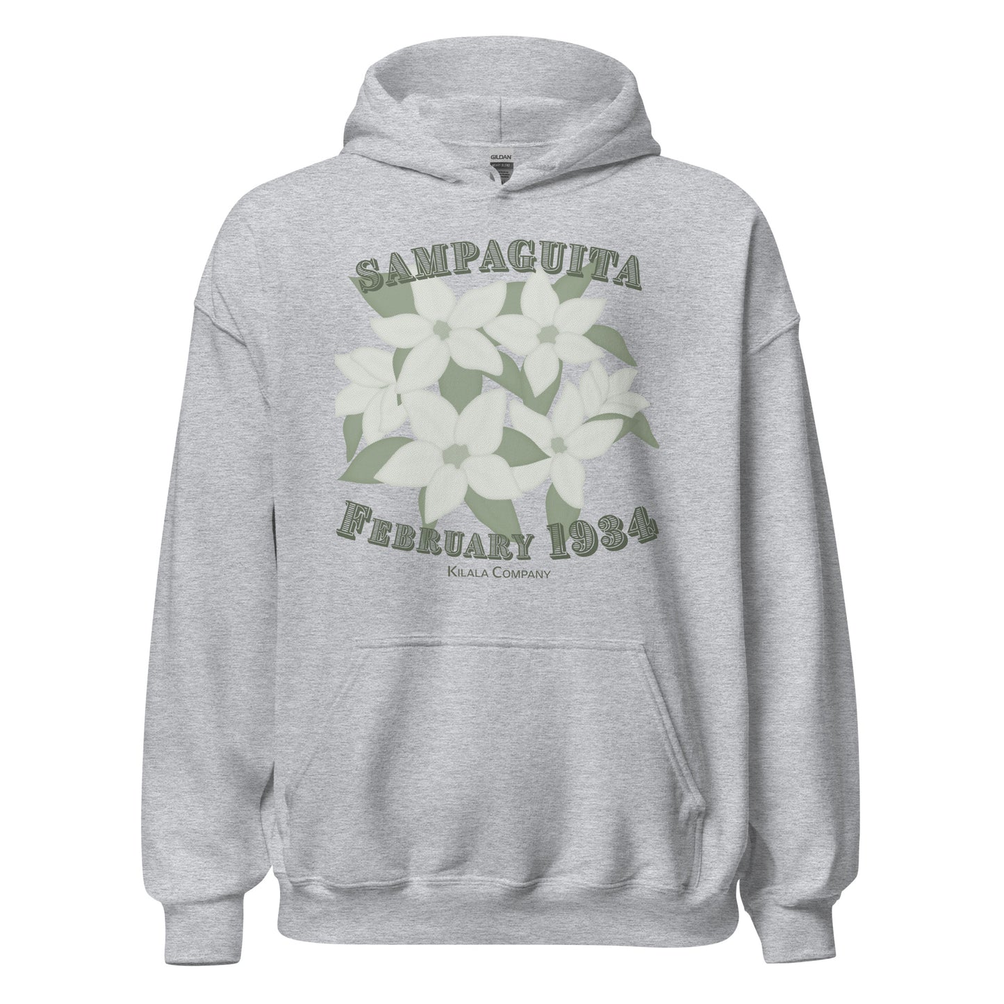 Sampaguita National Flower Helmikuu 1934 Unisex-huppari