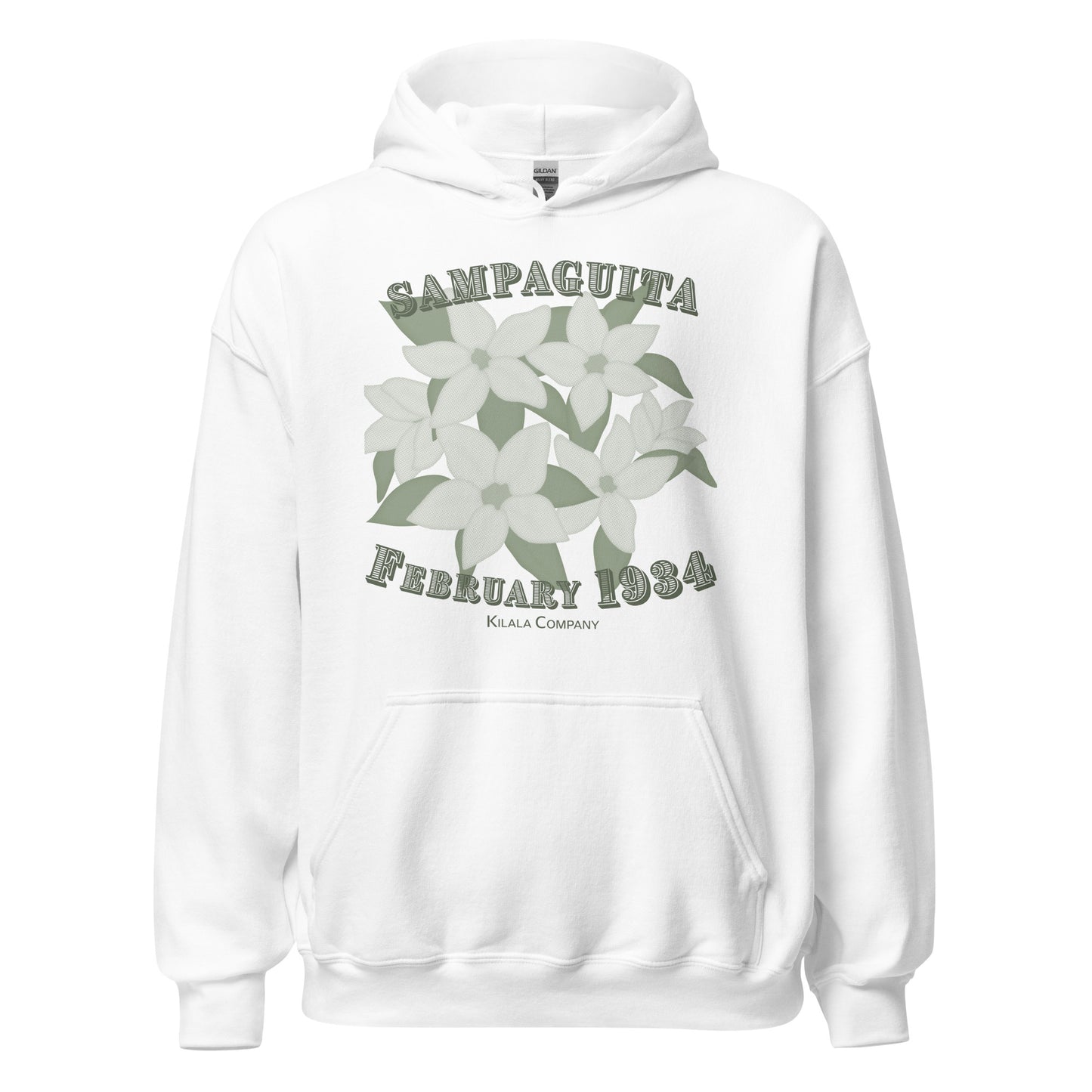 Sampaguita National Flower February 1934 Unisex Hoodie